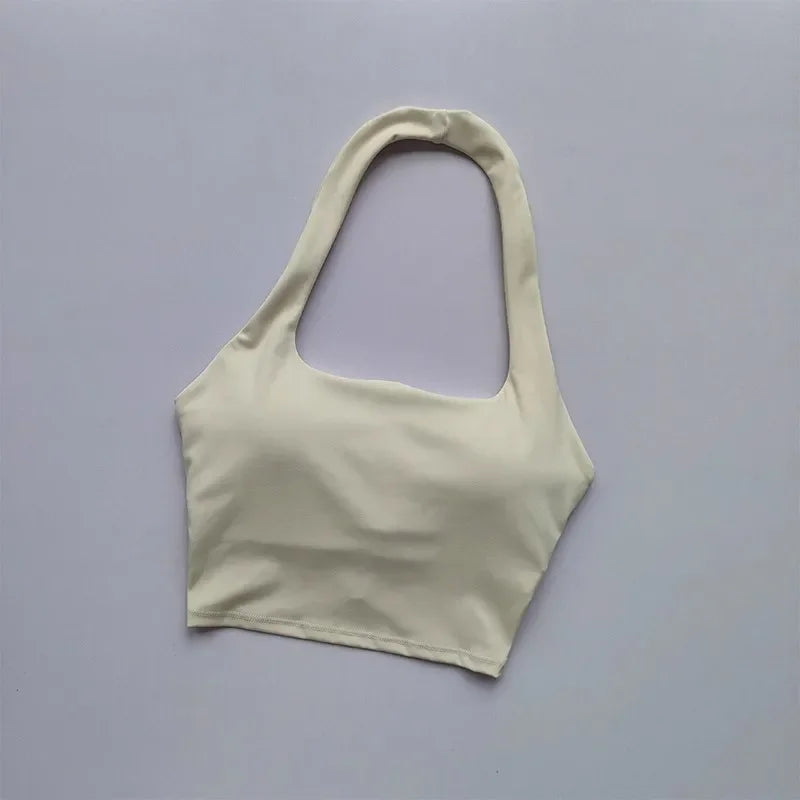 Backless Fitness Bra Workout Tops Gym and Yoga Fitness Sports Bras - Athletic Sport Bra for Women
