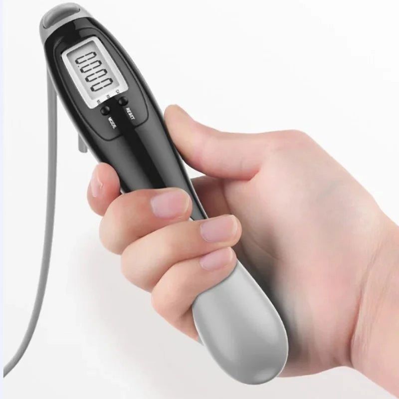 Cordless Digital Jump Rope – Smart Calorie Counter Fitness Skipping Rope - OJABay