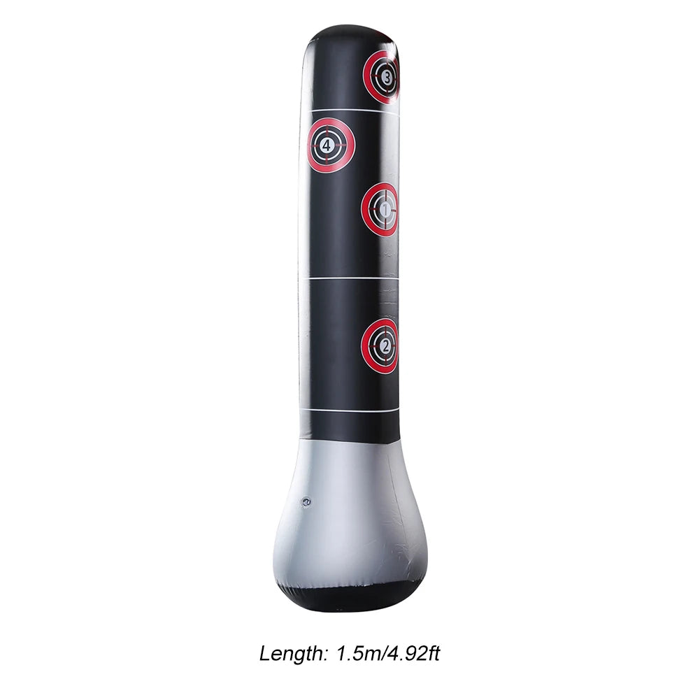 Inflatable Boxing Bag 1.6m β Freestanding Punching Bag for Kids & Adults - OJABay