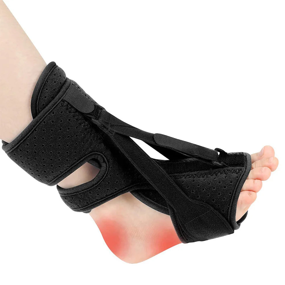 Adjustable Plantar Fasciitis Night Splint – Orthotic Foot Brace for Drop Foot & Heel Pain Relief - OJABay