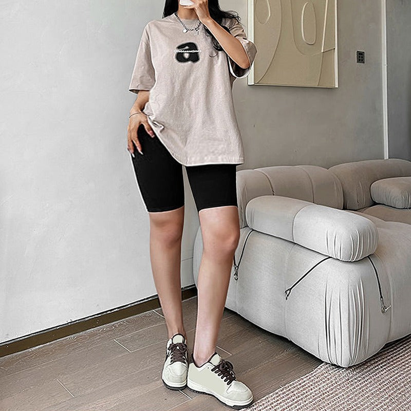 Women's High-Waist Yoga Shorts β Seamless Fitness Shorts for Gym & Streetwear | Tight Workout Shorts with Stretch - OJABay