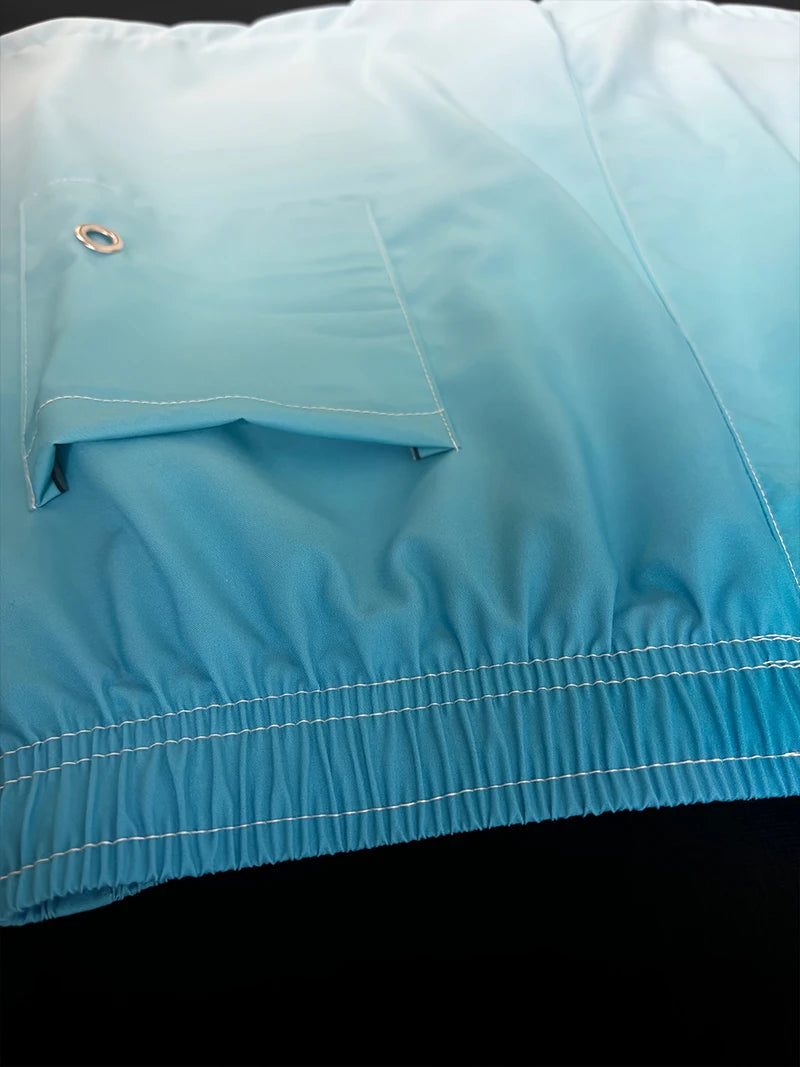 Men’s Quick-Dry Swim Trunks with Mesh Lining & Pockets