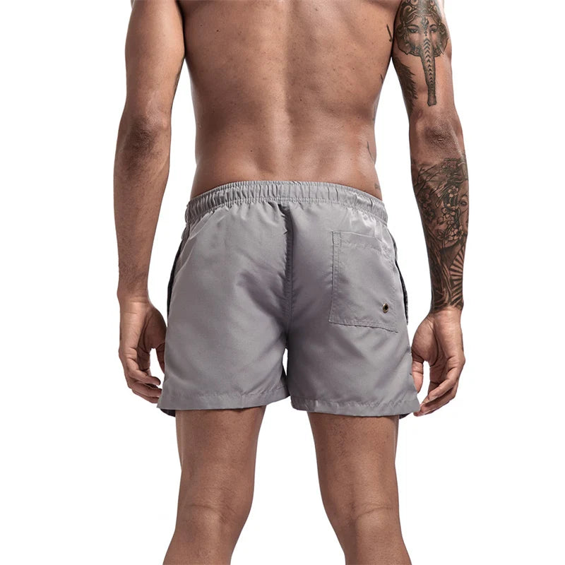 Men’s Quick-Dry Swim Trunks with Mesh Lining & Pockets