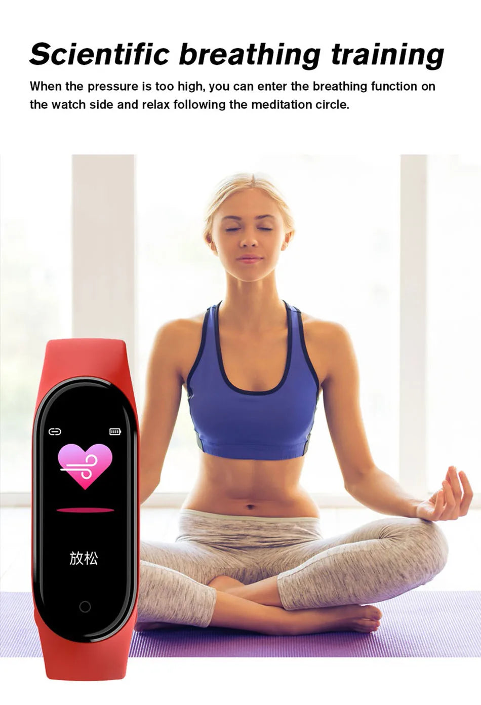 M6 Smartwatch β Fitness Tracker with Heart & Sleep Monitor - OJABay