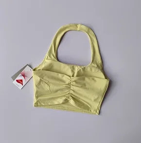 Backless Fitness Bra Workout Tops Gym and Yoga Fitness Sports Bras - Athletic Sport Bra for Women
