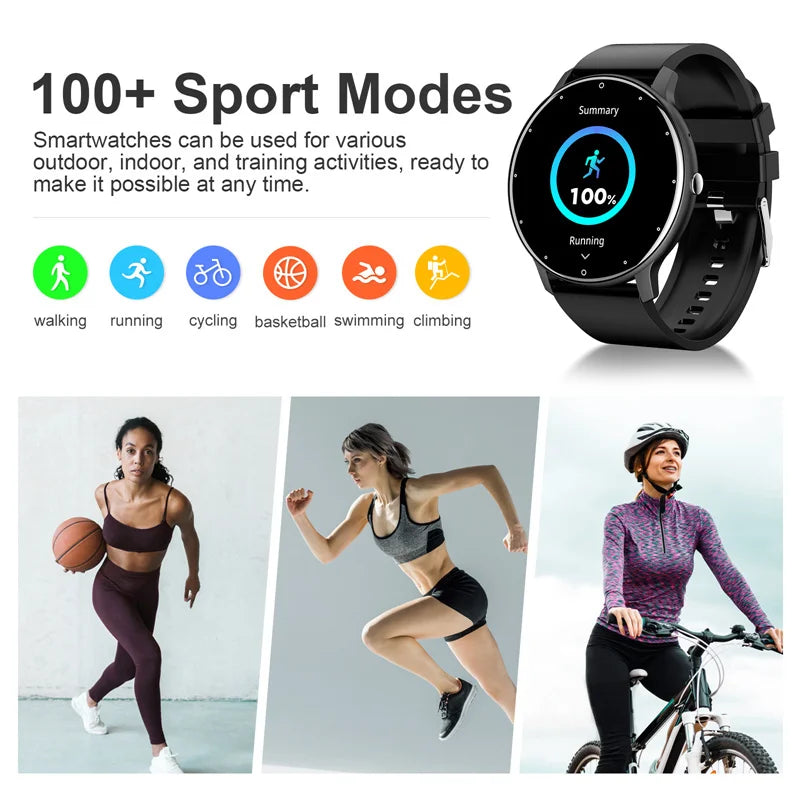 LIGE Smartwatch with Bluetooth Calls & Fitness Tracker – Unisex, Waterproof - OJABay