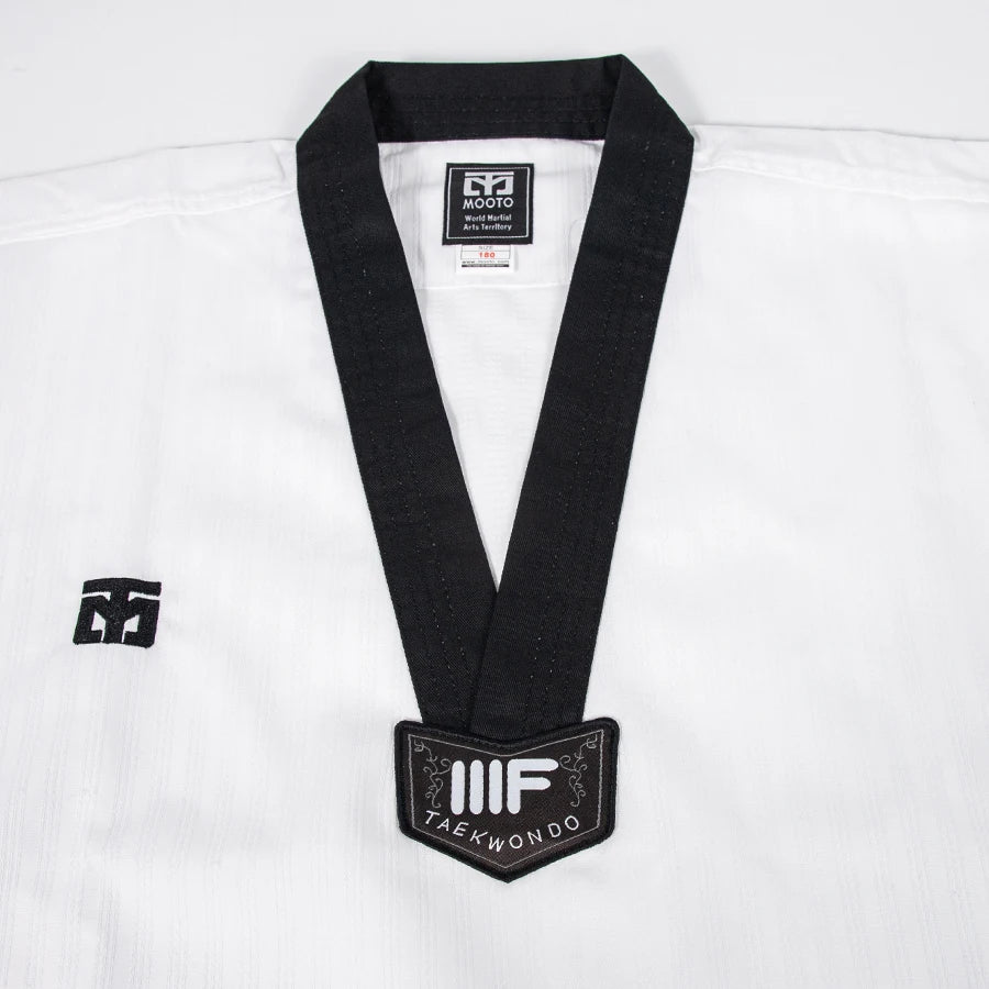 Taekwondo Dobok Karate Uniform with Belt – Kids & Adults (XXXS–XXXL)