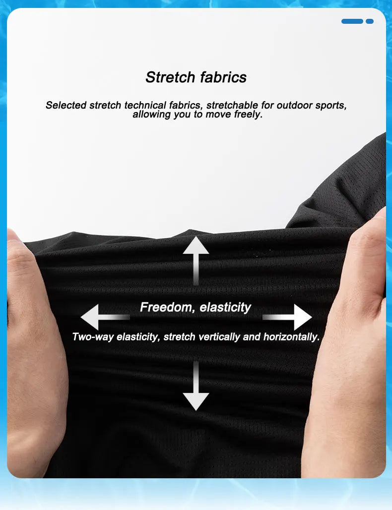 Men's Ice Silk Running T-Shirt – Quick-Dry, Breathable, Reflective Sports Tee - OJABay