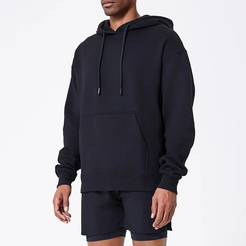Unisex Fleece Pullover Hoodie – Casual Long Sleeve Hooded Sweatshirt with Pocket (S–4XL) - OJABay