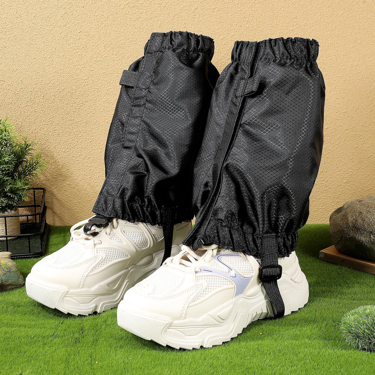 Waterproof Snow Boot Gaiters – Unisex Ankle Leg Covers for Hiking, Climbing, Camping & Skiing - OJABay
