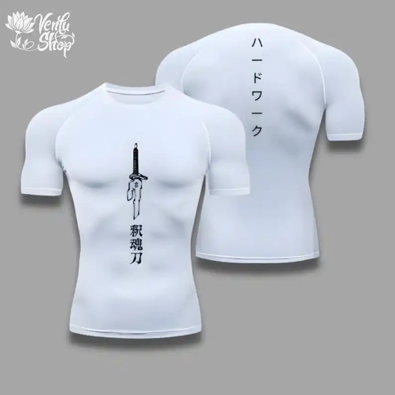 Compression Shirt Sportswear Gymwear for Gym - Jujutsu Kaisen Anime Compressions Fitness wear