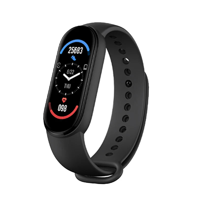 M6 Smartwatch β Fitness Tracker with Heart & Sleep Monitor - OJABay