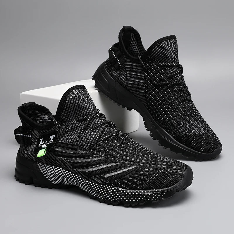 Summer Running Shoes Men Sneakers Casual Shoes Lightweight Big Size 48 Walking Shoes Mesh Breathable Footwear Chaussure Homme