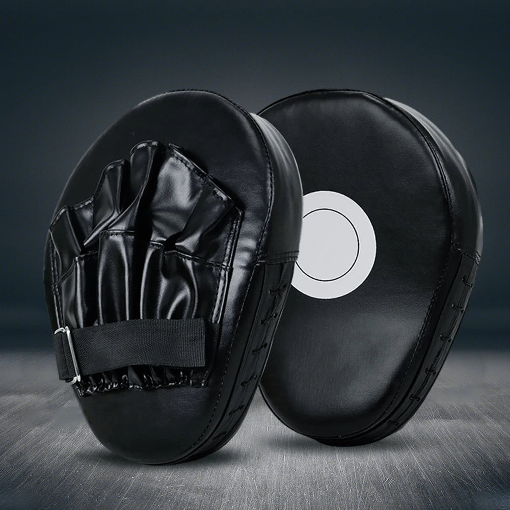 Curved Boxing Punch Mitts PU Leather Training Pads