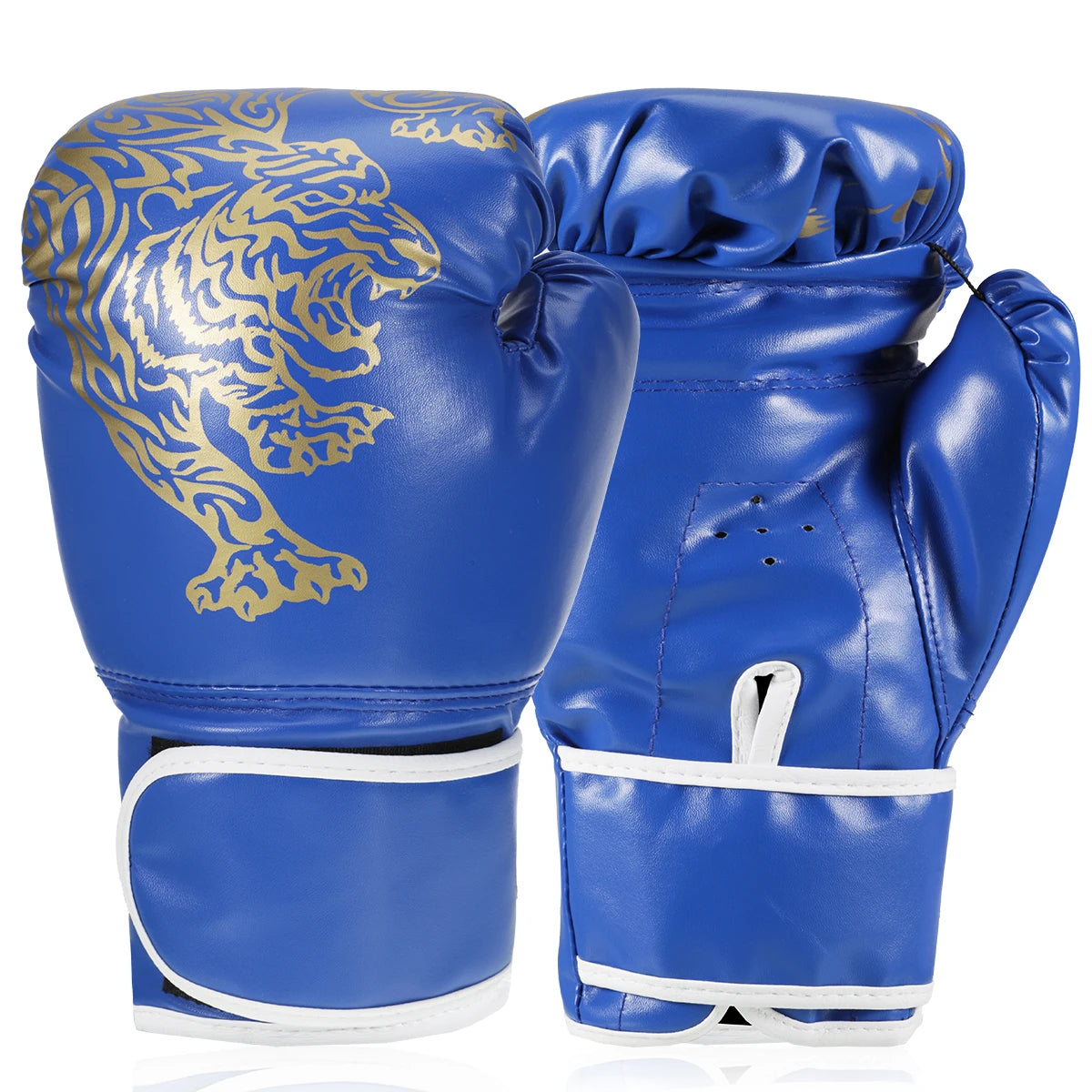 PU Leather Boxing Gloves – Adult & Kids Training Gloves for Kickboxing, Gym & Martial Arts