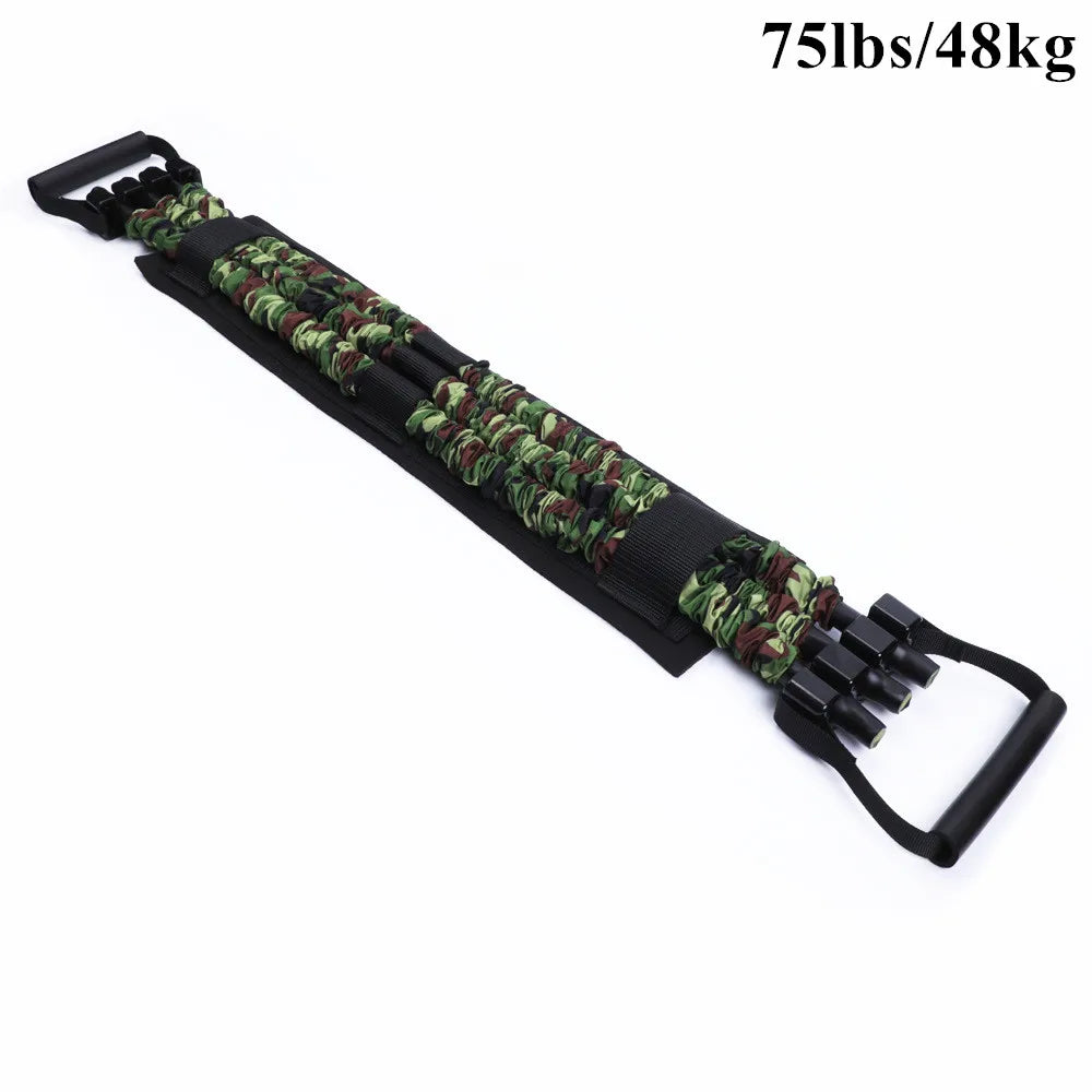 Adjustable Bench Press Bands Push up Resistance Bands Portable Arm Expander Resistance Training Workout Equipment for Home Gym
