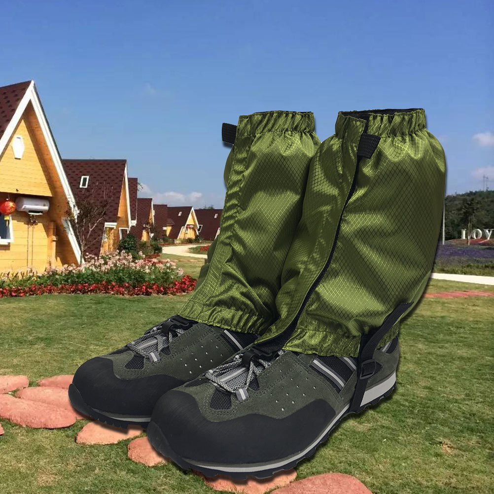 Waterproof Snow Boot Gaiters – Unisex Ankle Leg Covers for Hiking, Climbing, Camping & Skiing - OJABay