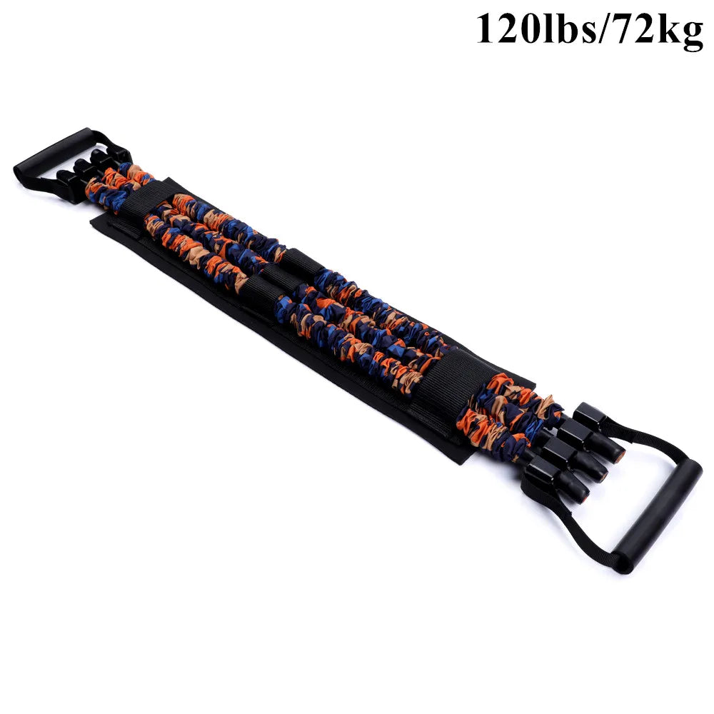 Adjustable Bench Press Bands Push up Resistance Bands Portable Arm Expander Resistance Training Workout Equipment for Home Gym