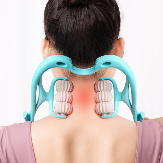 Multifunctional Six-Wheel Neck Massage - OJABay