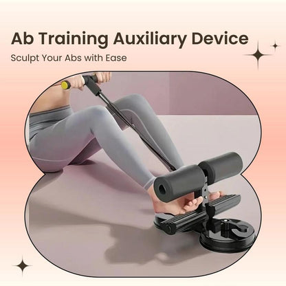 Ab Training Auxiliary Device, 1 Count Home Exercise Equipment, Abdominal Muscle Training Equipment, for Use Only on Smooth Flat, Seamless Tile, Wood, Marble Floors, Tummy Exercise Equipment, Workout Machine, Home Gym Kit, Stomach Workout Equipment