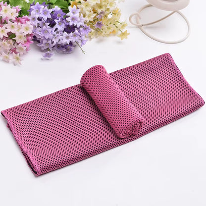 Cool Sports Towels Absorb Sweat Ice Towels for Men and Women Running Gymnasium Wrist Wipe Sweat Quick Dry Cooling Ice Towels