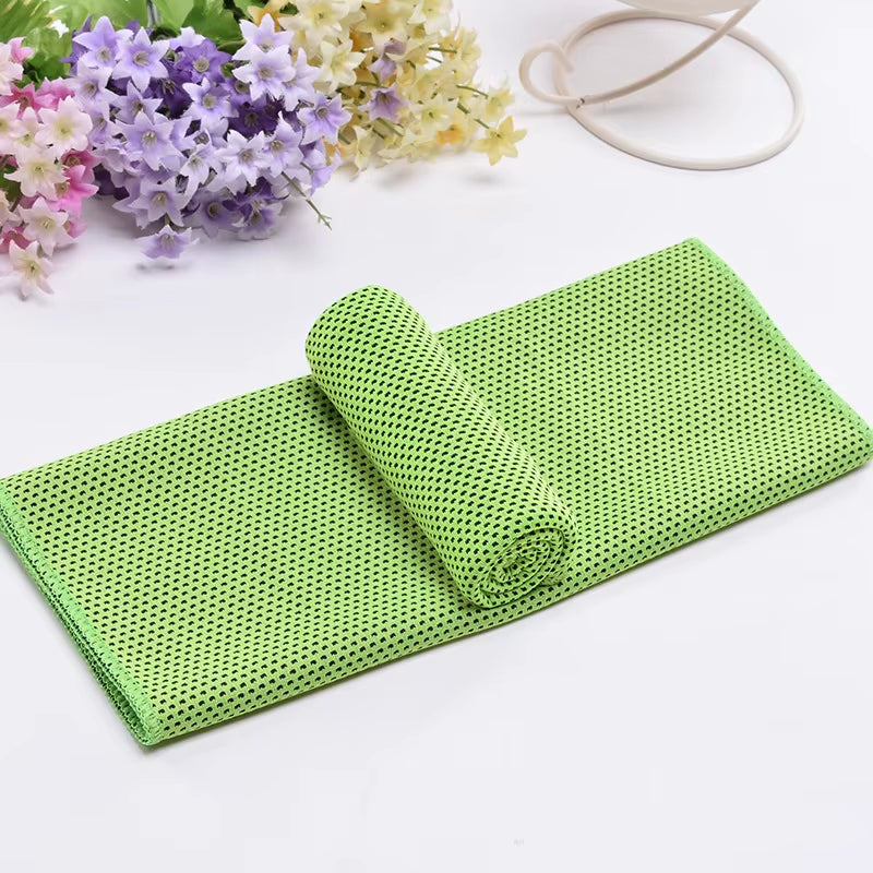 Cool Sports Towels Absorb Sweat Ice Towels for Men and Women Running Gymnasium Wrist Wipe Sweat Quick Dry Cooling Ice Towels