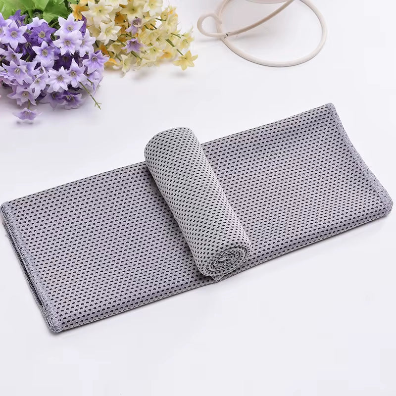 Cool Sports Towels Absorb Sweat Ice Towels for Men and Women Running Gymnasium Wrist Wipe Sweat Quick Dry Cooling Ice Towels