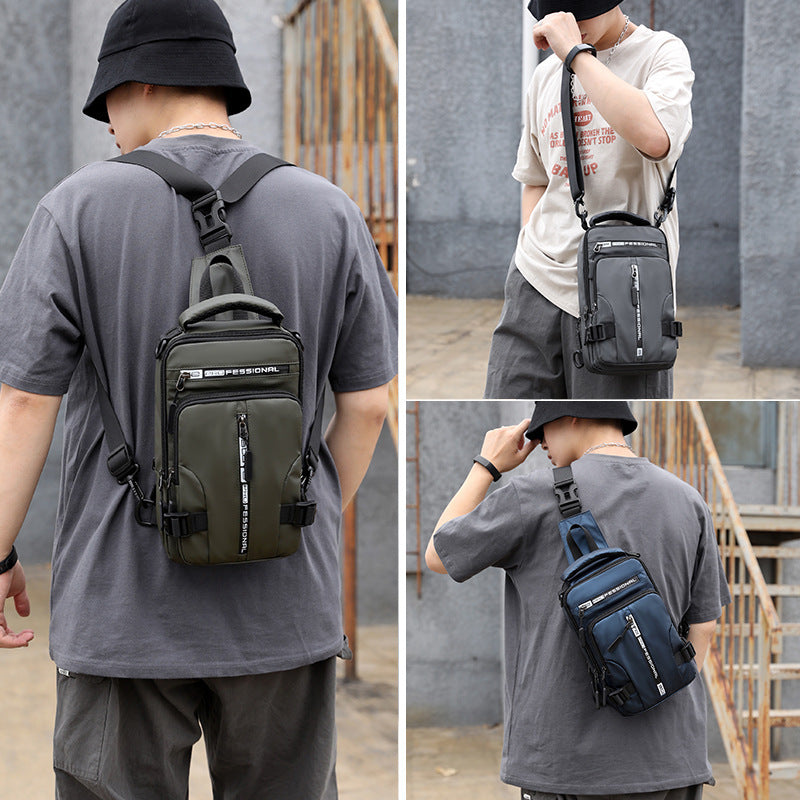 Crossbody Bags Men Multifunctional Backpack Shoulder Chest Bags - OJABay