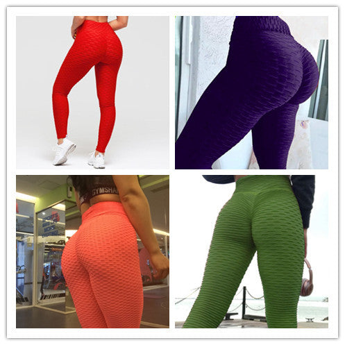 Booty Lifting Anti Cellulite Scrunch Leggings - OJABay