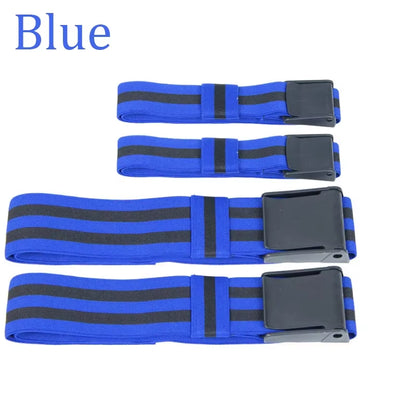 Blood Flow Restriction Bands Exercise Elastic Straps for Occlusion Training Heavy Workouts Help Increase Arm Leg Muscle Mass
