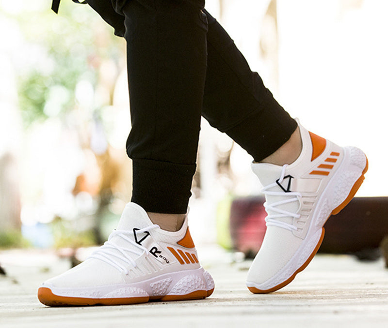 Men Sneakers Breathable Mesh Sports Shoes - OJABay