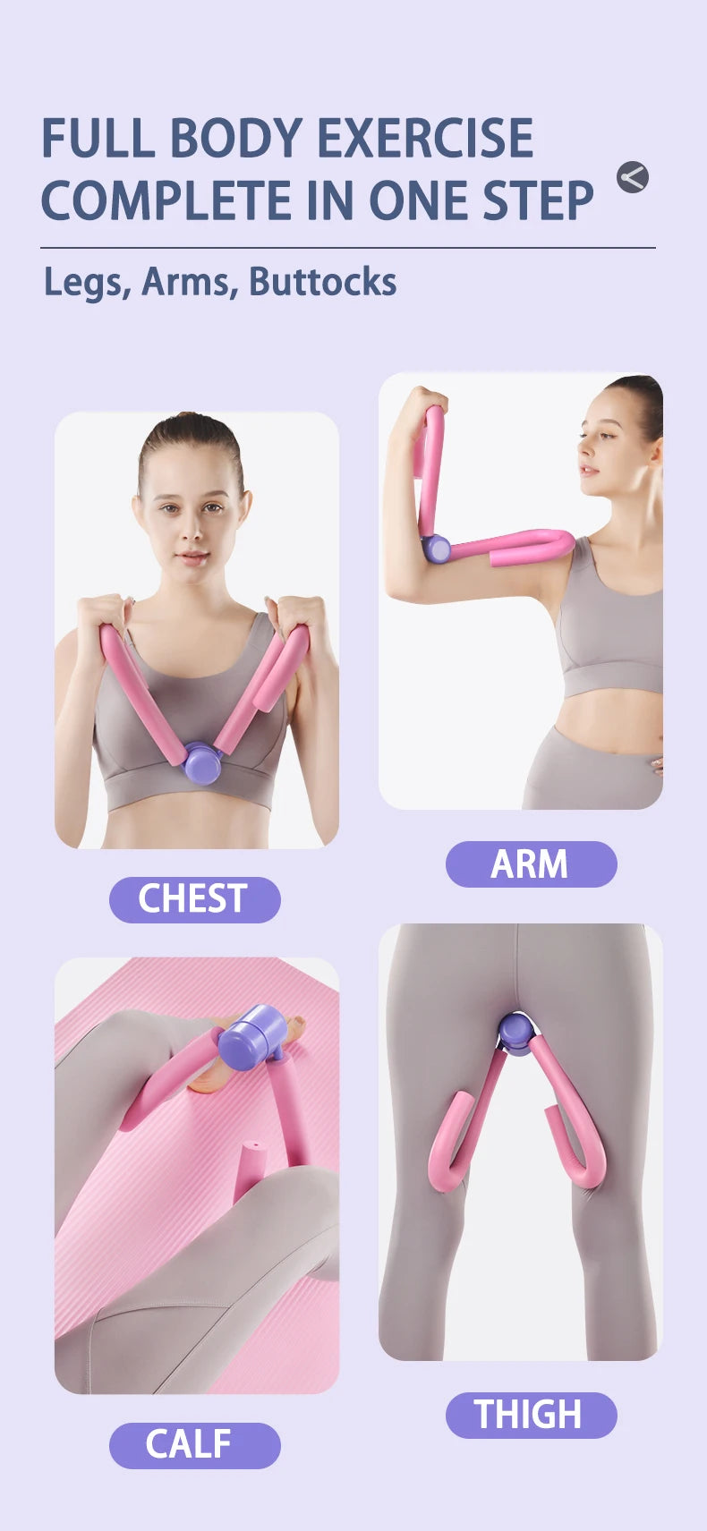 Thigh Master Workout Equipment – Home Fitness Leg, Arm & Inner Thigh Toner - OJABay