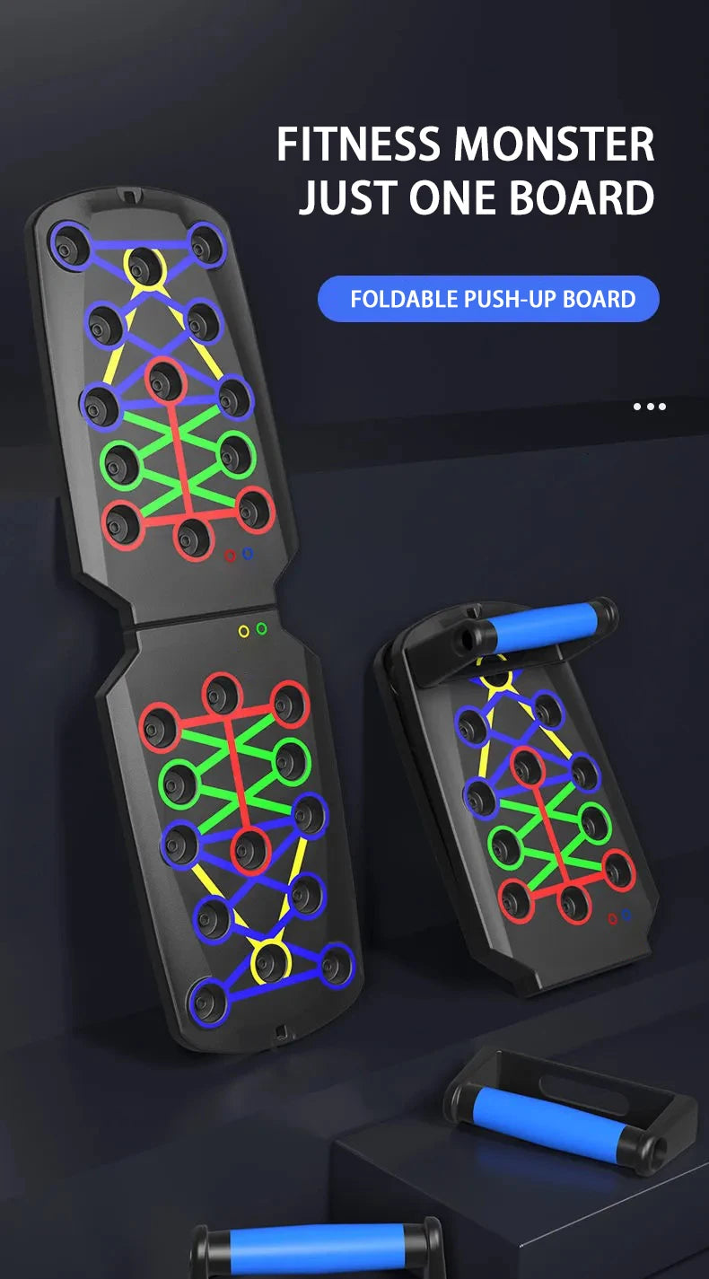 Portable Push-Up Board – Foldable Strength Training System - OJABay