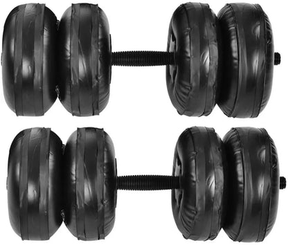 Water-Filled Adjustable Dumbbells – Portable Strength Training Gear - OJABay