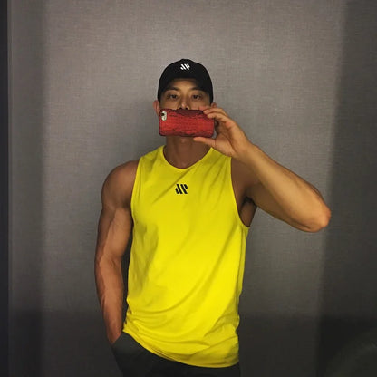 Men's Gym Stringer Tank Top – Bodybuilding Sleeveless Workout Vest - OJABay