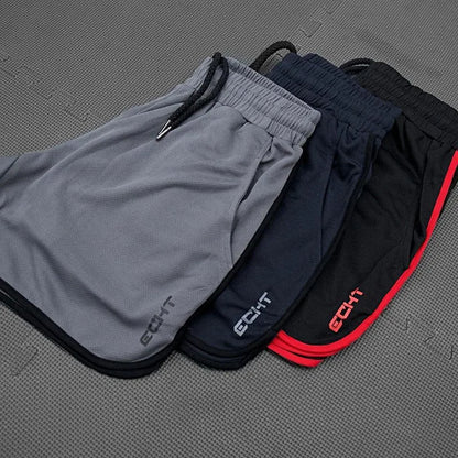 Men’s Quick-Dry Running Shorts – 2025 Summer Gym & Jogging Mesh Fitness Shorts - OJABay