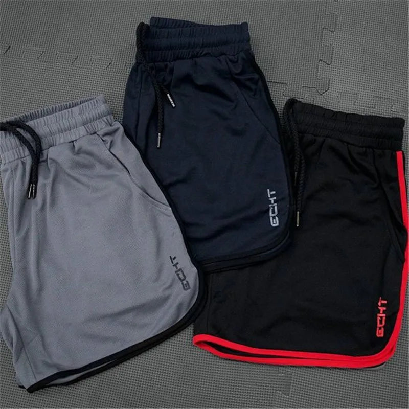 Men’s Quick-Dry Running Shorts – 2025 Summer Gym & Jogging Mesh Fitness Shorts - OJABay