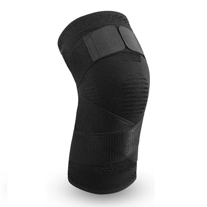 1PC Compression Knee Brace with Adjustable Bandage – Sports Support for Running, Basketball, Volleyball & Fitness - OJABay