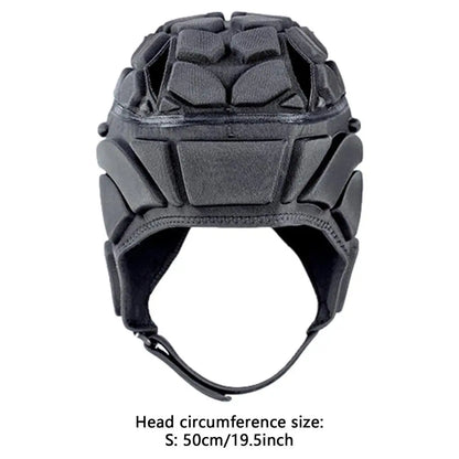 Rugby Helmet EVA Padded Headgear – Protective Helmet for Soccer Goalkeepers, Rugby, and Contact Sports (Kids & Adults) - OJABay