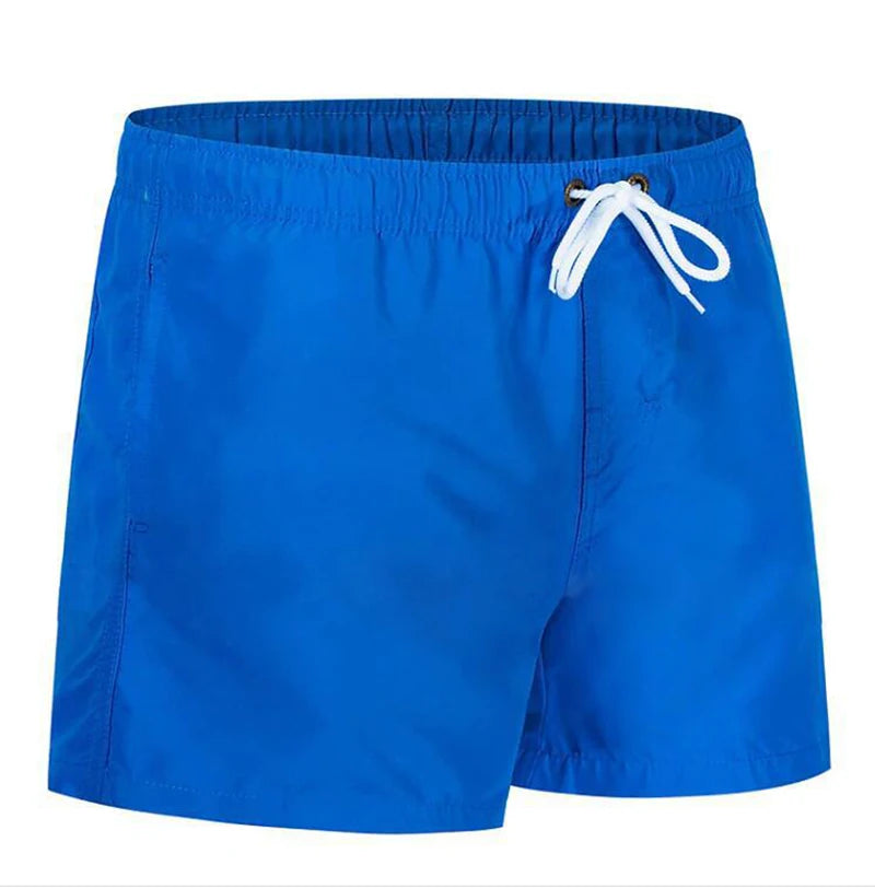 Men’s Quick-Dry Swim Trunks with Mesh Lining & Pockets