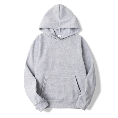 Unisex Fleece Pullover Hoodie – Casual Long Sleeve Hooded Sweatshirt with Pocket (S–4XL) - OJABay