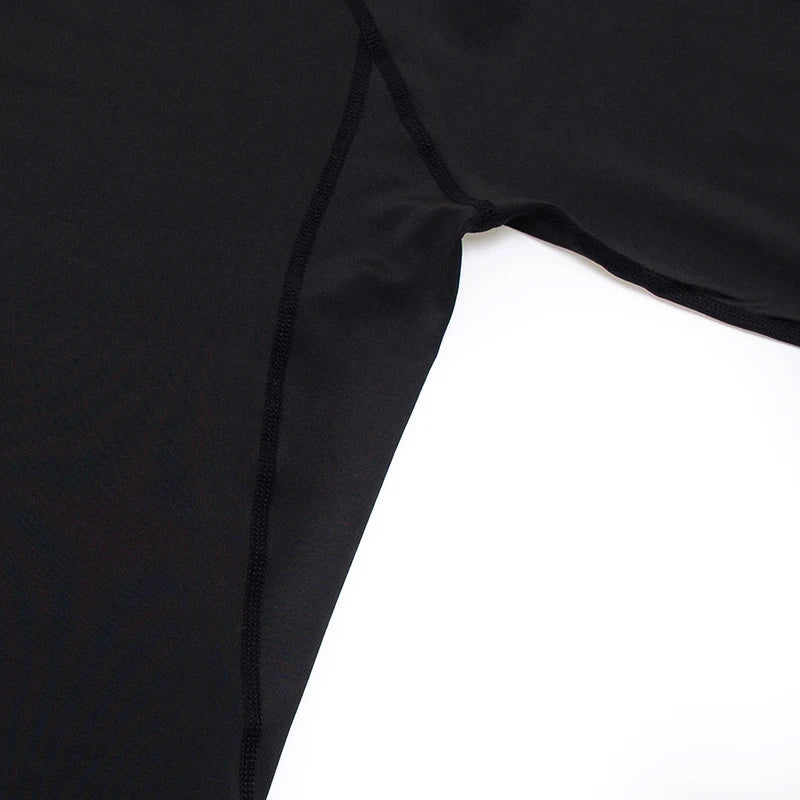 Men's Long Sleeve Compression Workout Shirt – Gym, Running, Training Tee - OJABay