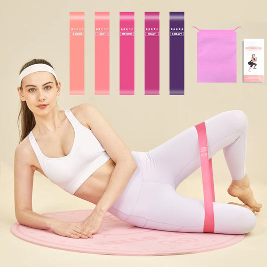 Resistance Bands for Workout – Pull-Up Assist, Yoga & Full Body Exercise Straps - OJABay