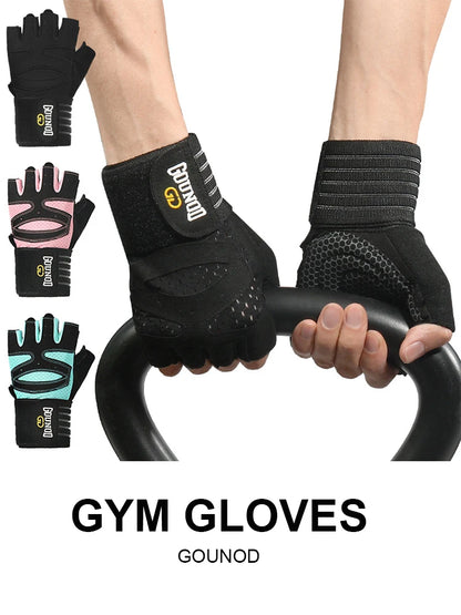 Weightlifting Gloves with Wrist Support - OJABay