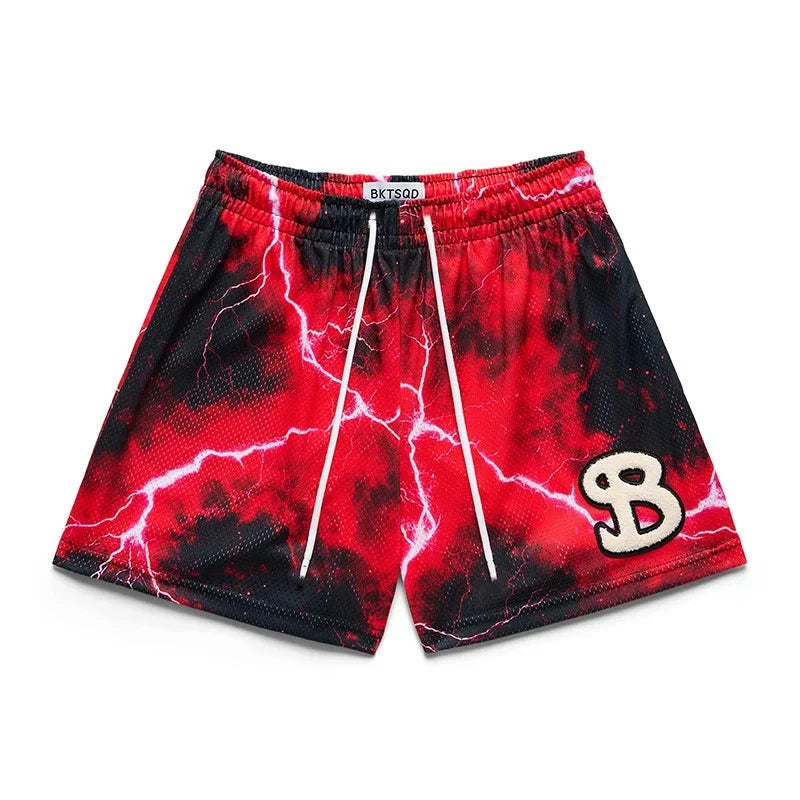 2025 Men’s Quick-Dry Mesh Gym Shorts – Lightweight & Trendy - OJABay