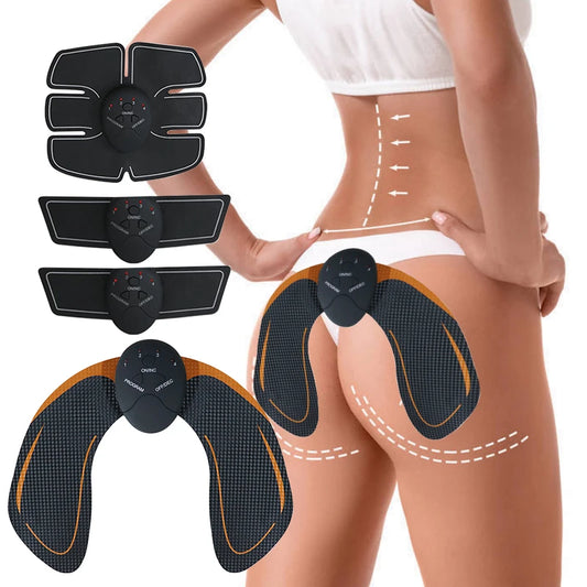 EMS Muscle Stimulator – Abdominal, Arm & Buttocks Trainer for Toning & Slimming - OJABay