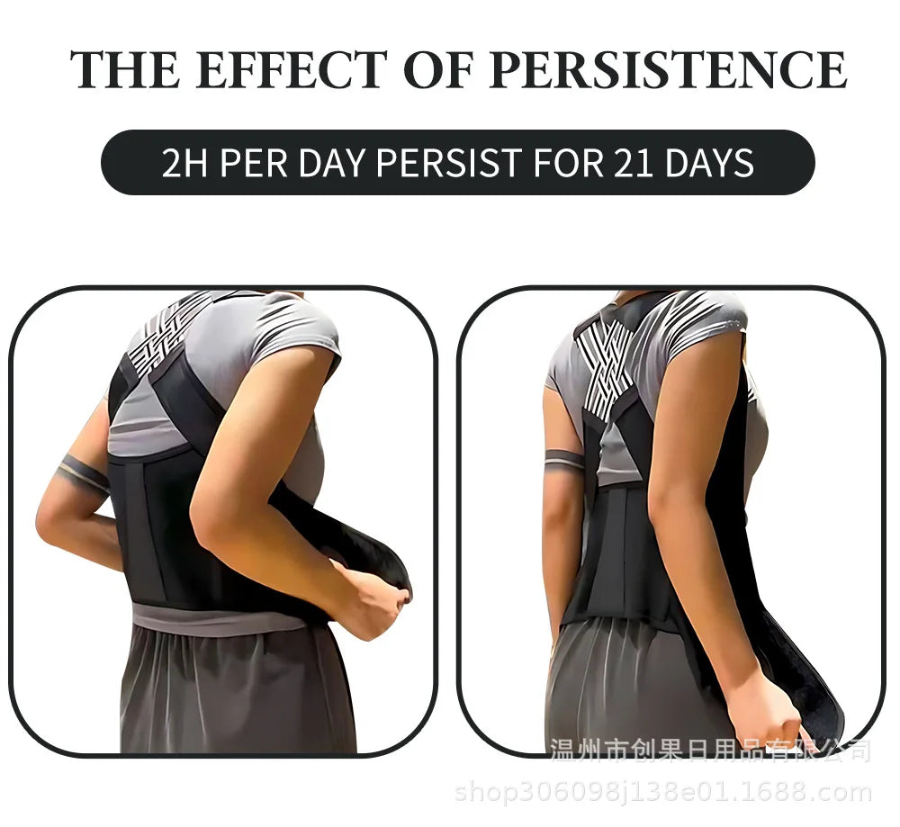 Adjustable Back Brace Posture Corrector for Men & Women - OJABay