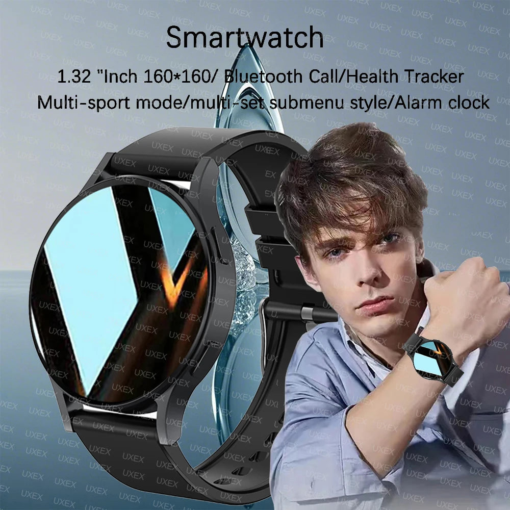 Fashion Smart Watch Plus 2025 – 1.32" Business & Fitness Watch for Men & Women | Bluetooth Calls, Heart Rate, Blood Oxygen, Sleep Monitor - OJABay