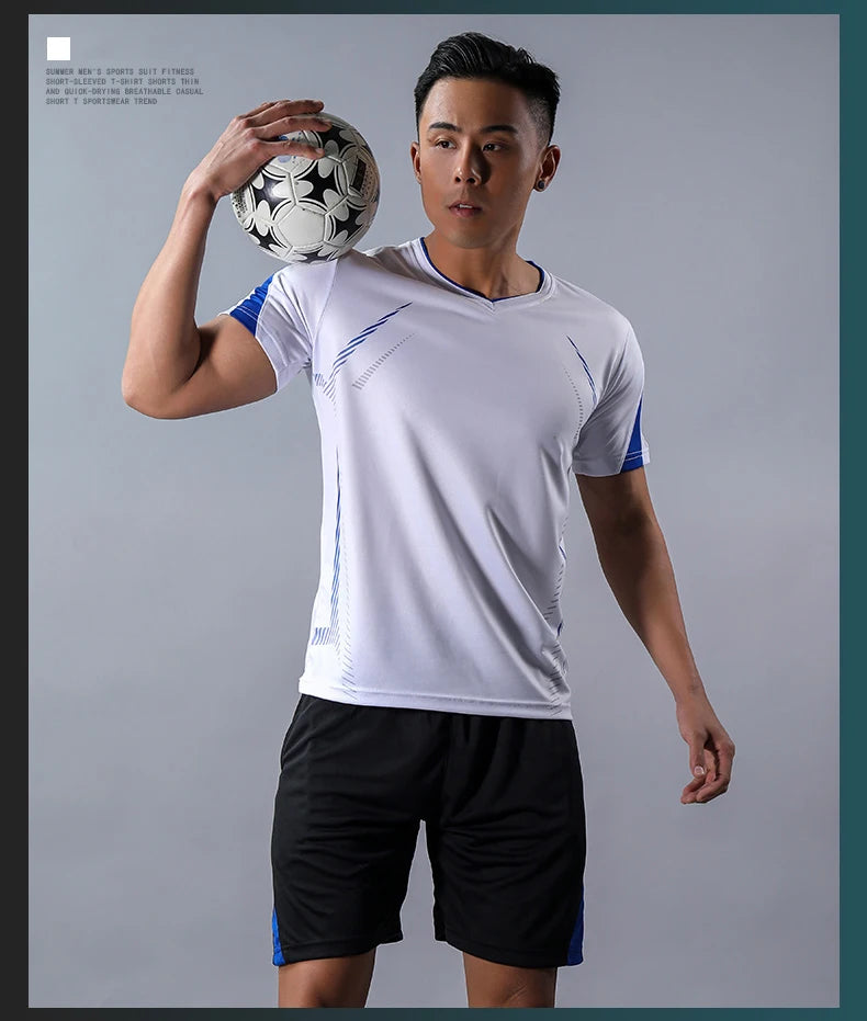 Men’s Running Sets – Summer Quick-Dry Sportswear | Breathable Gym Fitness Suits for Training, Running & Outdoor Workouts - OJABay