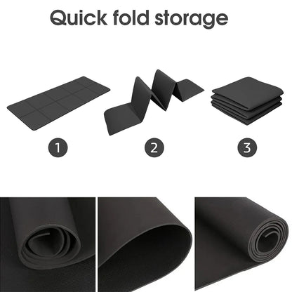EVA Foam Yoga Mat – 4mm Thick, Lightweight & Comfortable (173×61cm) - OJABay